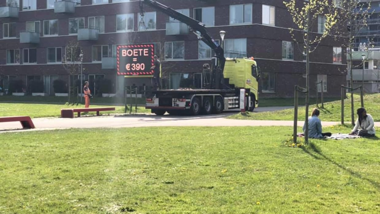 Studenten in grote complexen beboet: 390 euro plus strafblad